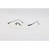 Dita - 21083 - Black - Metal - Blue Cut - Rimless - Rectangle - Eyewear