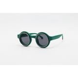 Fendi - 2268 - Green Black - Acetate - Round - Sunglasses