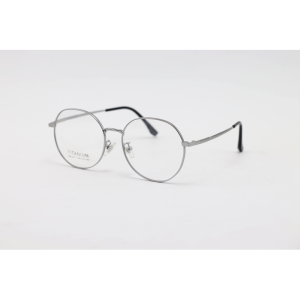 Metal - 6071 - Silver - Round - Eyewear