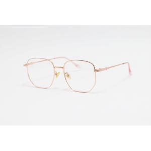 Metal - 124 - Golden - Square - Eyewear