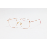 Metal - 124 - Golden - Square - Eyewear