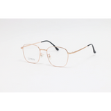 Metal - 6002 - Golden - Rectangle - Eyewear