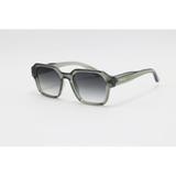 Prada - 328 - Green Grey Gradient - Acetate - Square - Sunglasses
