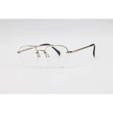 David Beckham - 2846 - Silver - Metal - Blue Cut - Double Bridge - Half Rim - Square - Eyewear