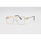 Dita - 2857 - Golden - Metal - Blue Cut - Double Bridge - Rectangle - Eyewear
