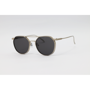 Marc Jacobs - 0424 - Silver Black - Metal - Double Bridge - Oval - Sunglasses