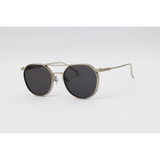 Marc Jacobs - 0424 - Silver Black - Metal - Double Bridge - Oval - Sunglasses