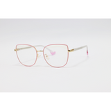 Miu Miu - 82025 - Golden Pink - Metal - Blue Cut - Cat Eye - Eyewear