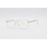 Miu Miu - 82025 - Golden White - Metal - Blue Cut - Cat Eye - Eyewear