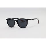 Ray Ban - 8397- Black - Acetate - Oval - Polarized - Sunglasses