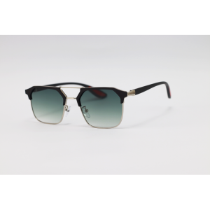 Ray Ban -  - Silver Black Green Gradient - Acetate - Metal - Double Bridge - Rectangle - Sunglasses