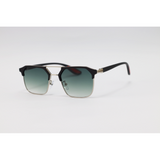 Ray Ban -  - Silver Black Green Gradient - Acetate - Metal - Double Bridge - Rectangle - Sunglasses